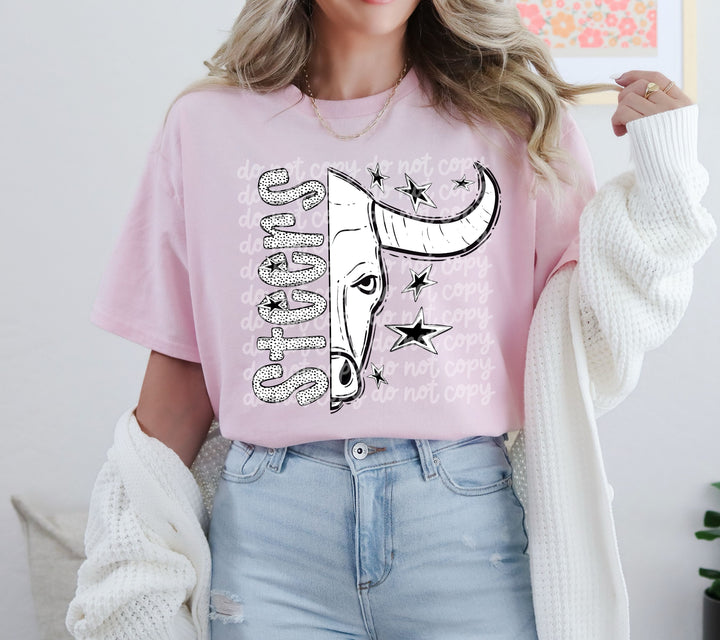 BW Dottie Mascots DTF Print