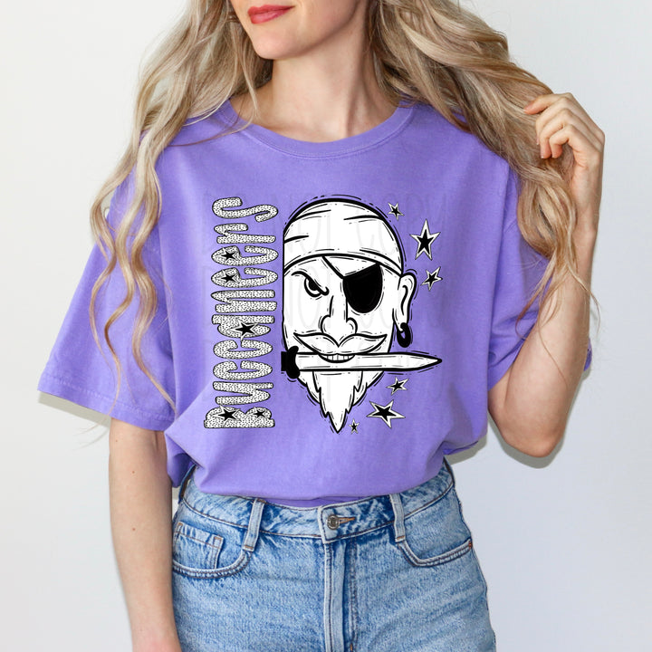 BW Dottie Mascots DTF Print