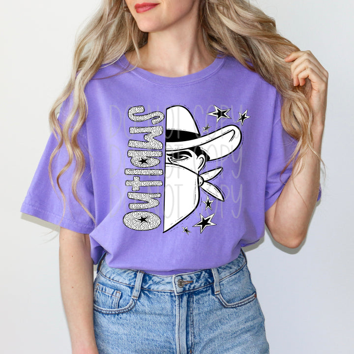 BW Dottie Mascots DTF Print