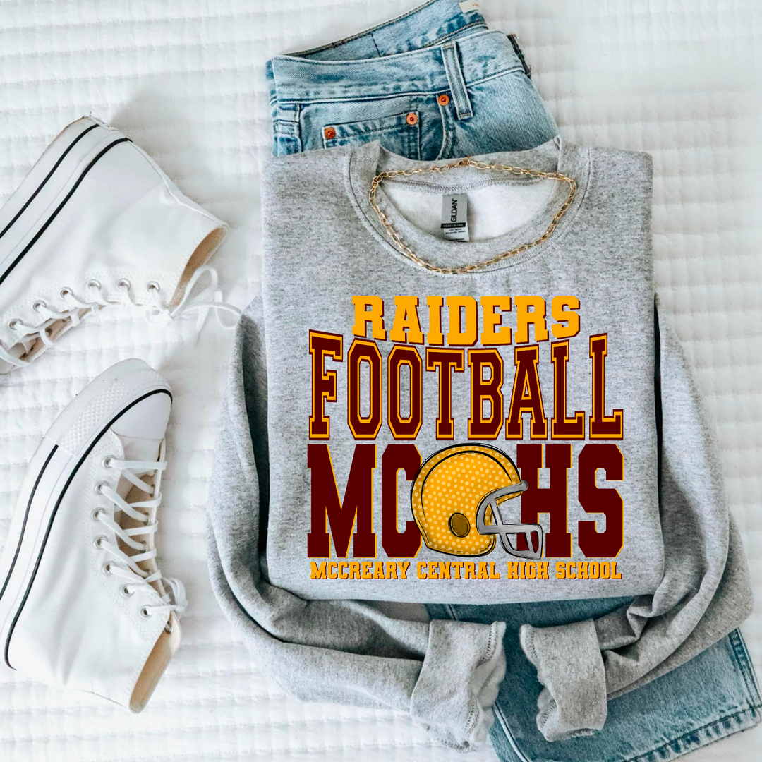 MCHS Raiders Football Sweatshirt