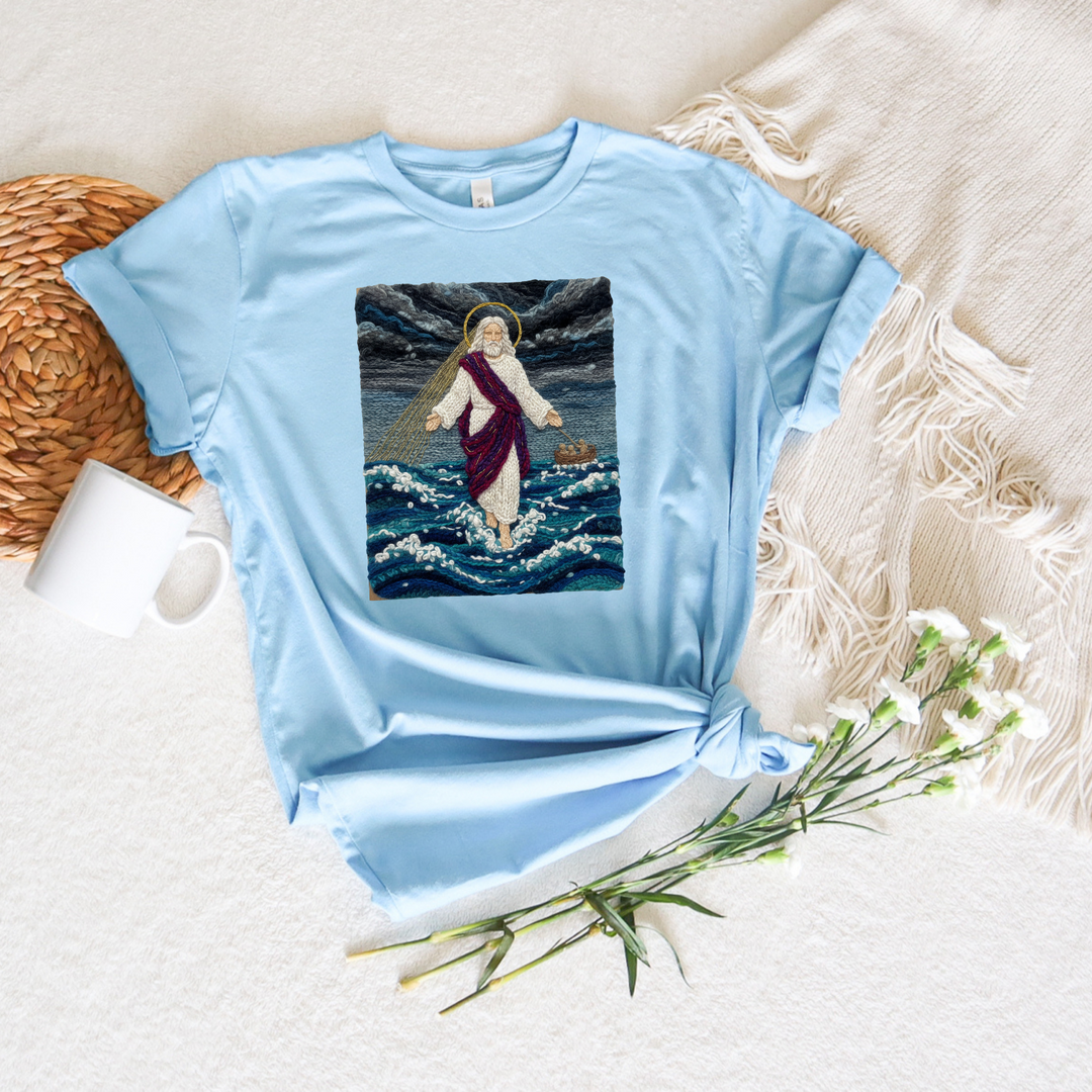 Water Walker Yarn DTF Print