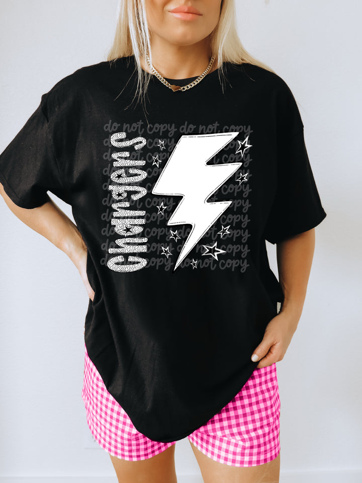 BW Dottie Mascots DTF Print