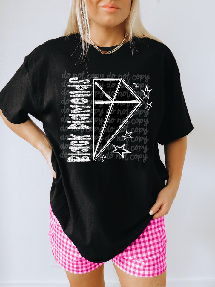 BW Dottie Mascots DTF Print