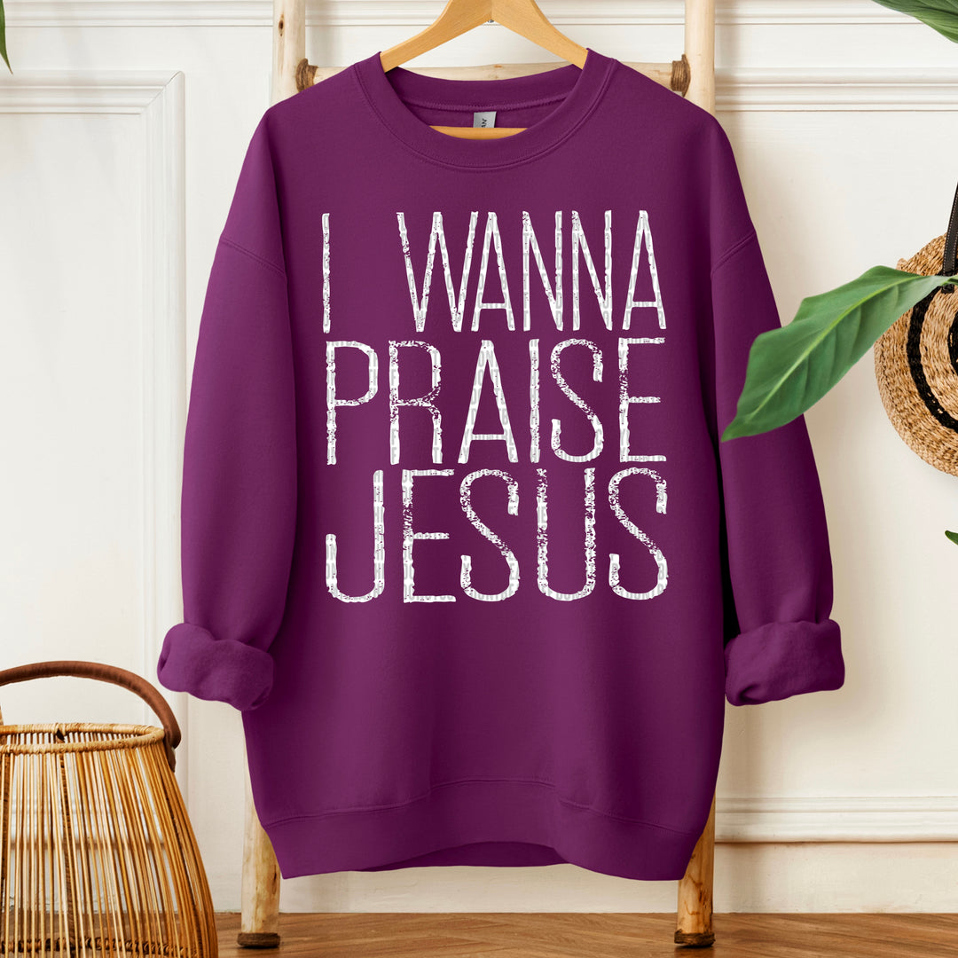 I Wanna Praise Jesus DTF Print
