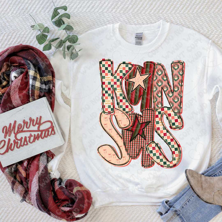 Merry State Alpha DTF Print