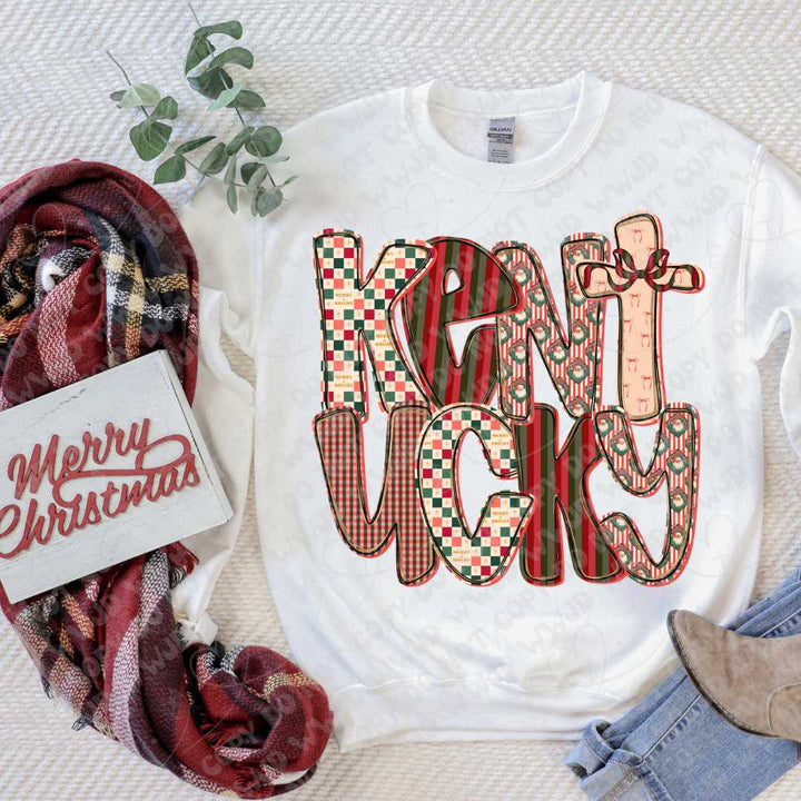 Merry State Alpha DTF Print