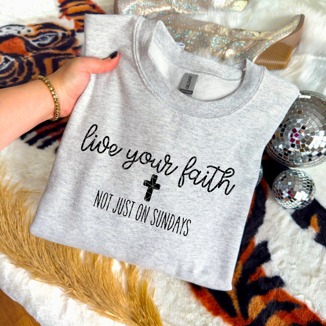 Live Your Faith DTF Print