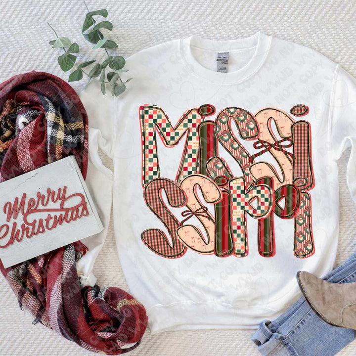Merry State Alpha DTF Print