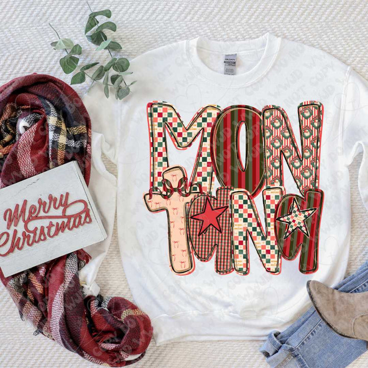 Merry State Alpha DTF Print