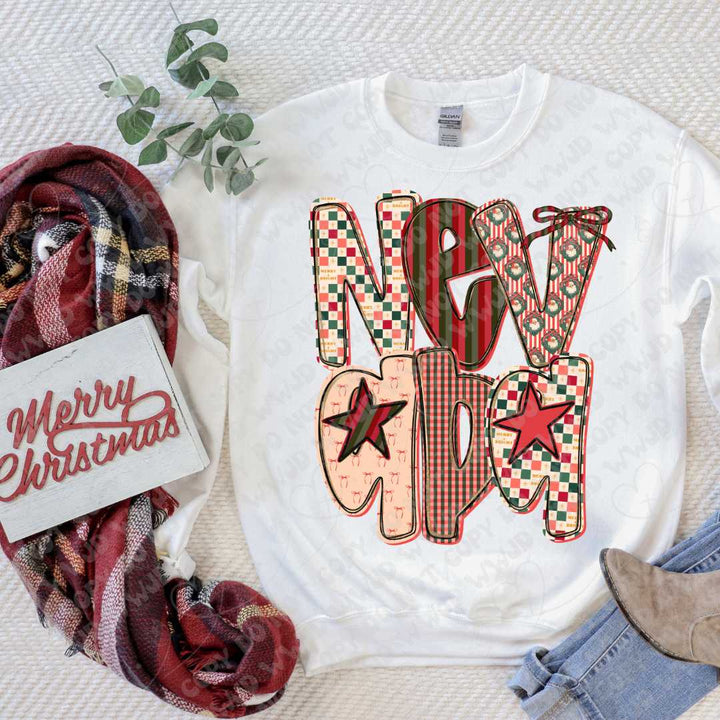 Merry State Alpha DTF Print