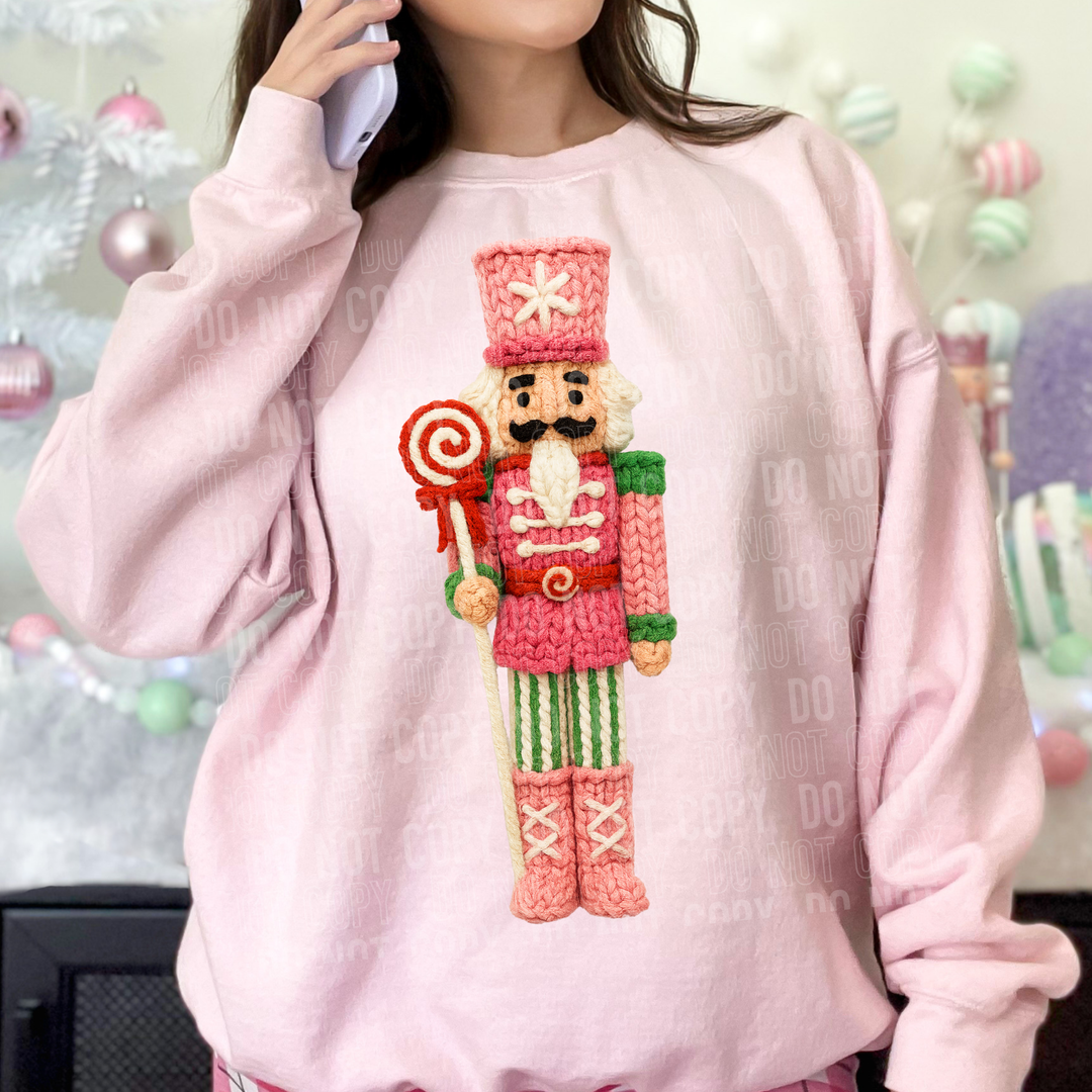Nutcracker Pink DTF Print