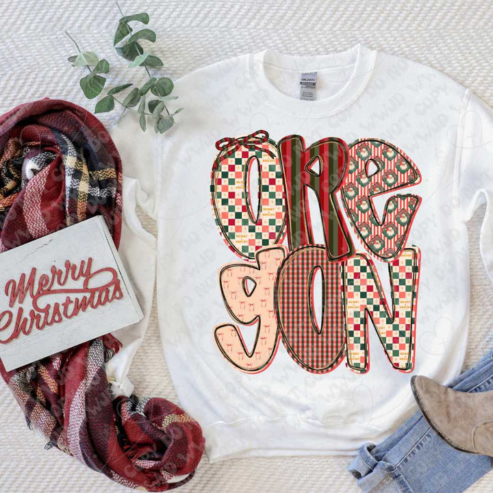 Merry State Alpha DTF Print