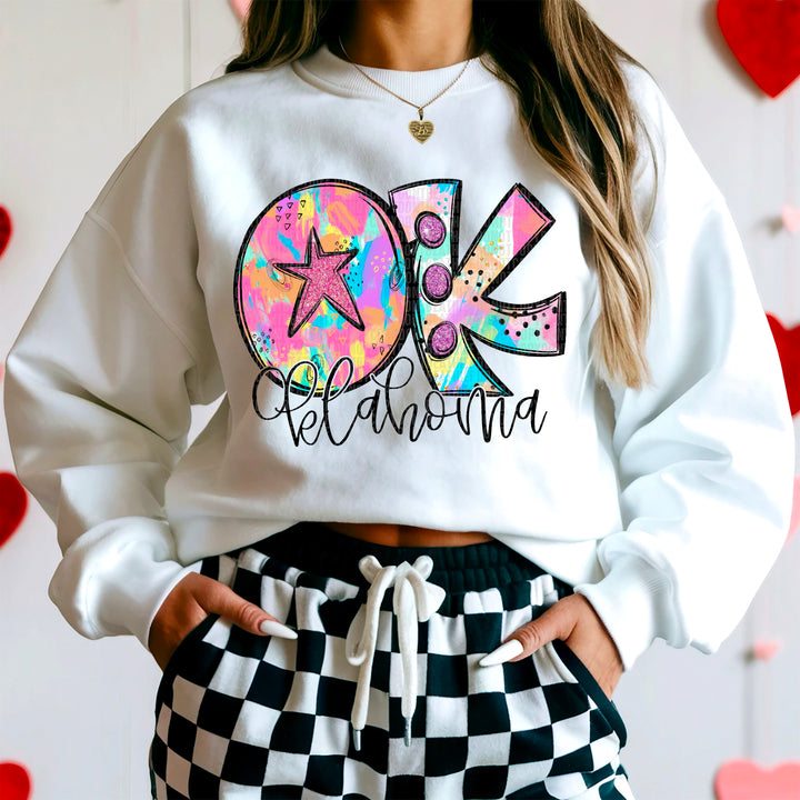 50 States Neon Splashes Collection DTF Print