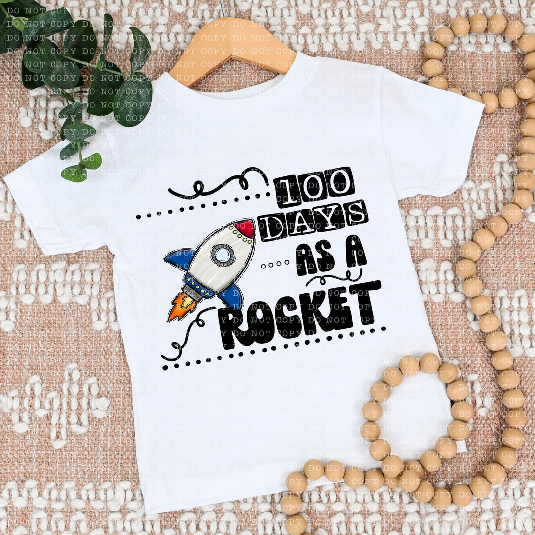 100 Days as a (mascot) Youth DTF Print