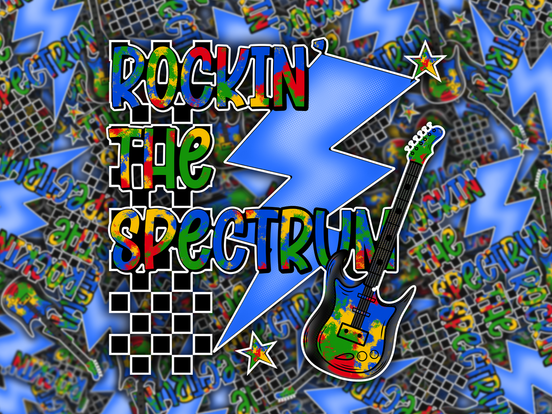 Rockin' The Spectrum Die Cut Stickers