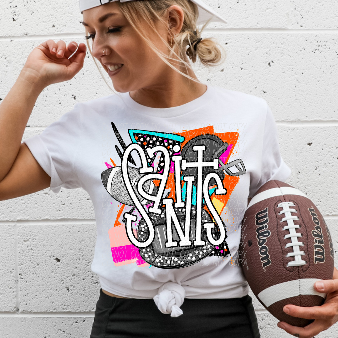 Bright Retro Football Mascots (Listing 2 of 2)