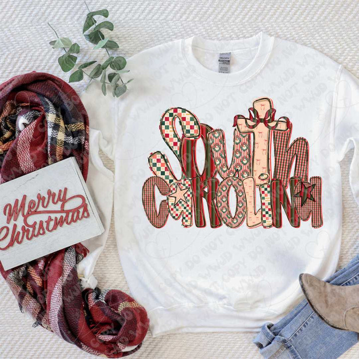 Merry State Alpha DTF Print