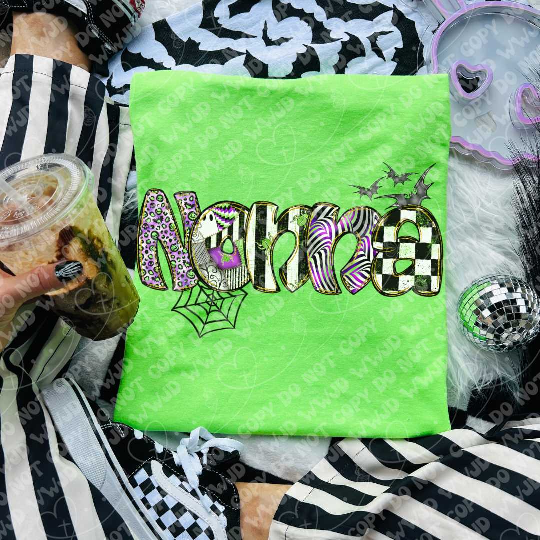 Strange Names DTF Print