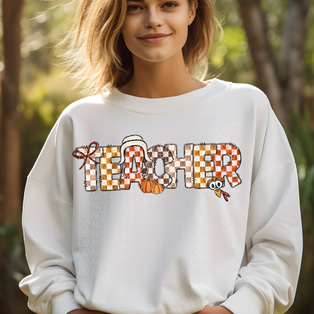 Thanksgiving Names DTF Print