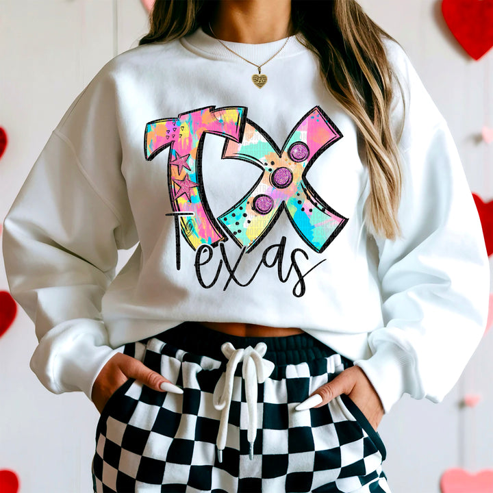 50 States Neon Splashes Collection DTF Print