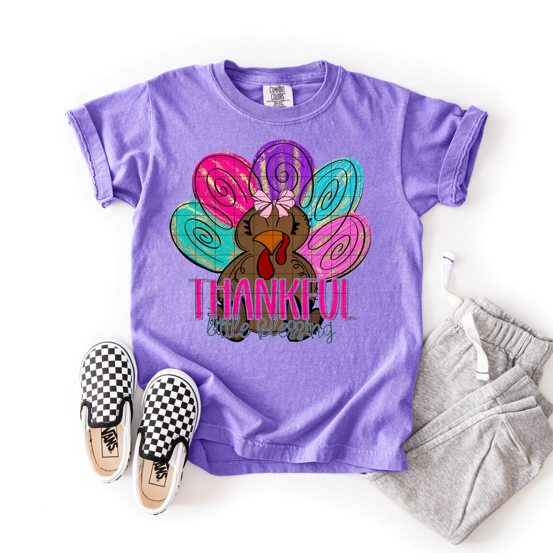 Thankful Little Blessing DTF Print