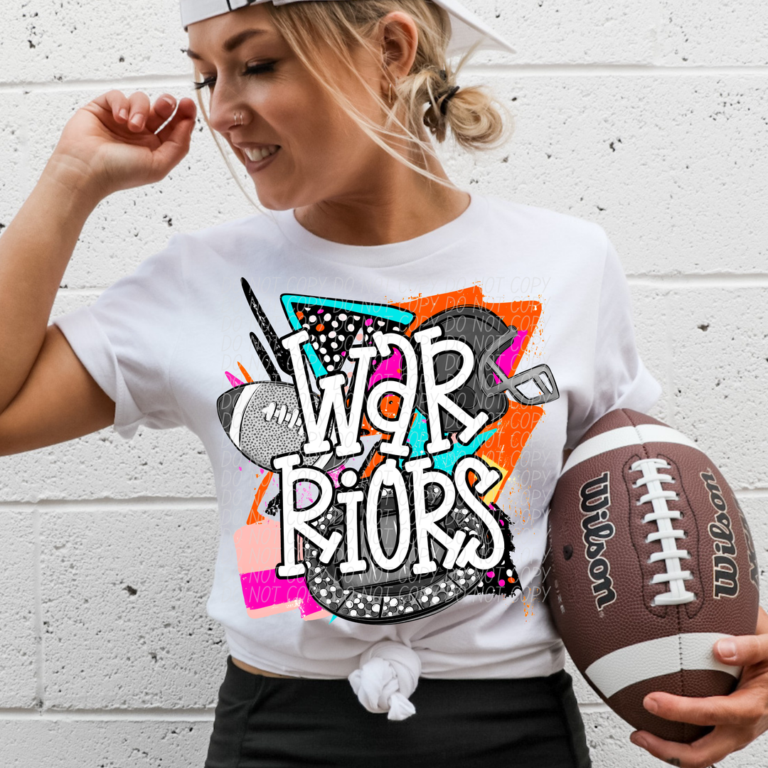 Bright Retro Football Mascots (Listing 2 of 2)