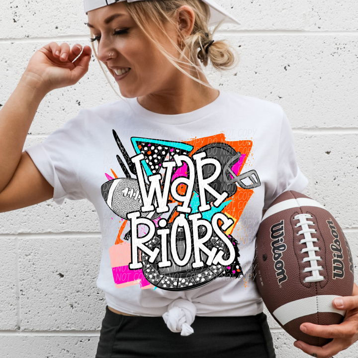 Bright Retro Football Mascots (Listing 2 of 2)