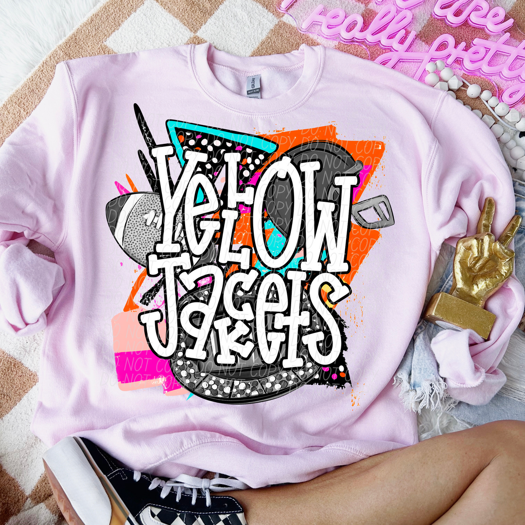 Bright Retro Football Mascots (Listing 2 of 2)