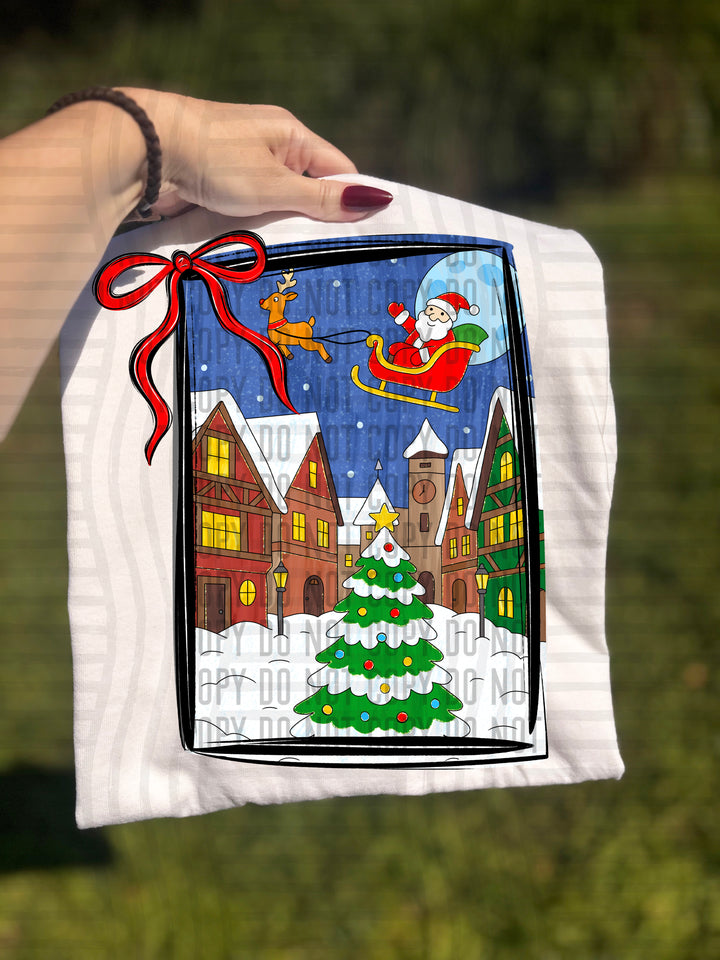 Christmas Town DTF Print
