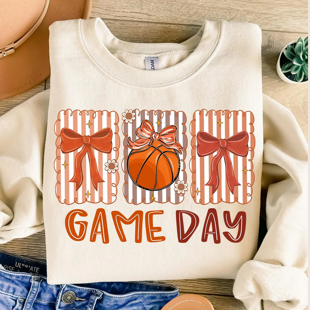 Game Day Basketball DTF Print
