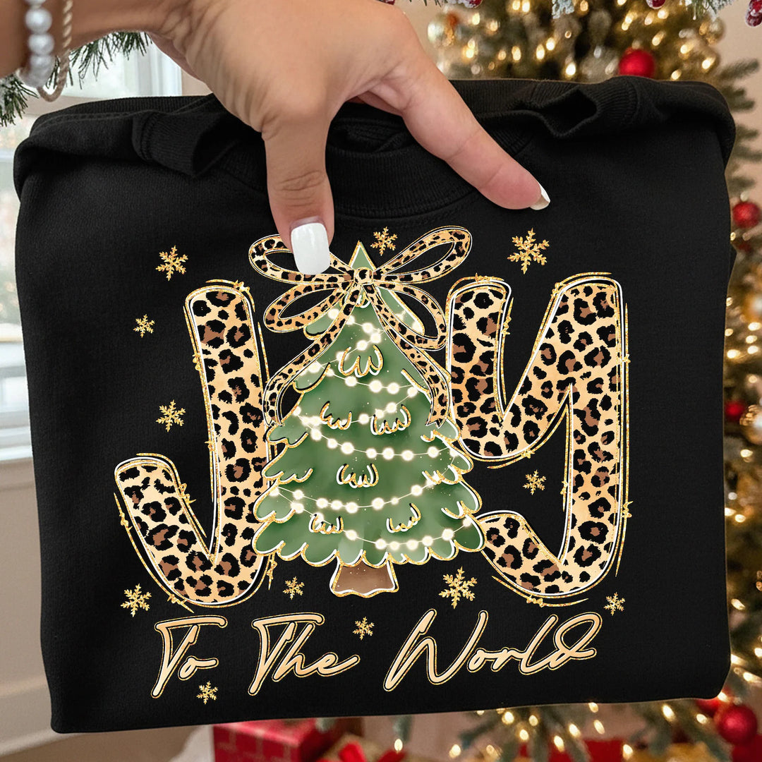 Joy To The World DTF Print