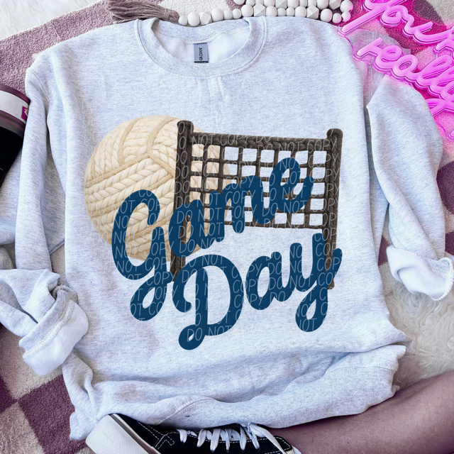 Yarn Game Day Volleyball 2 DTF Print