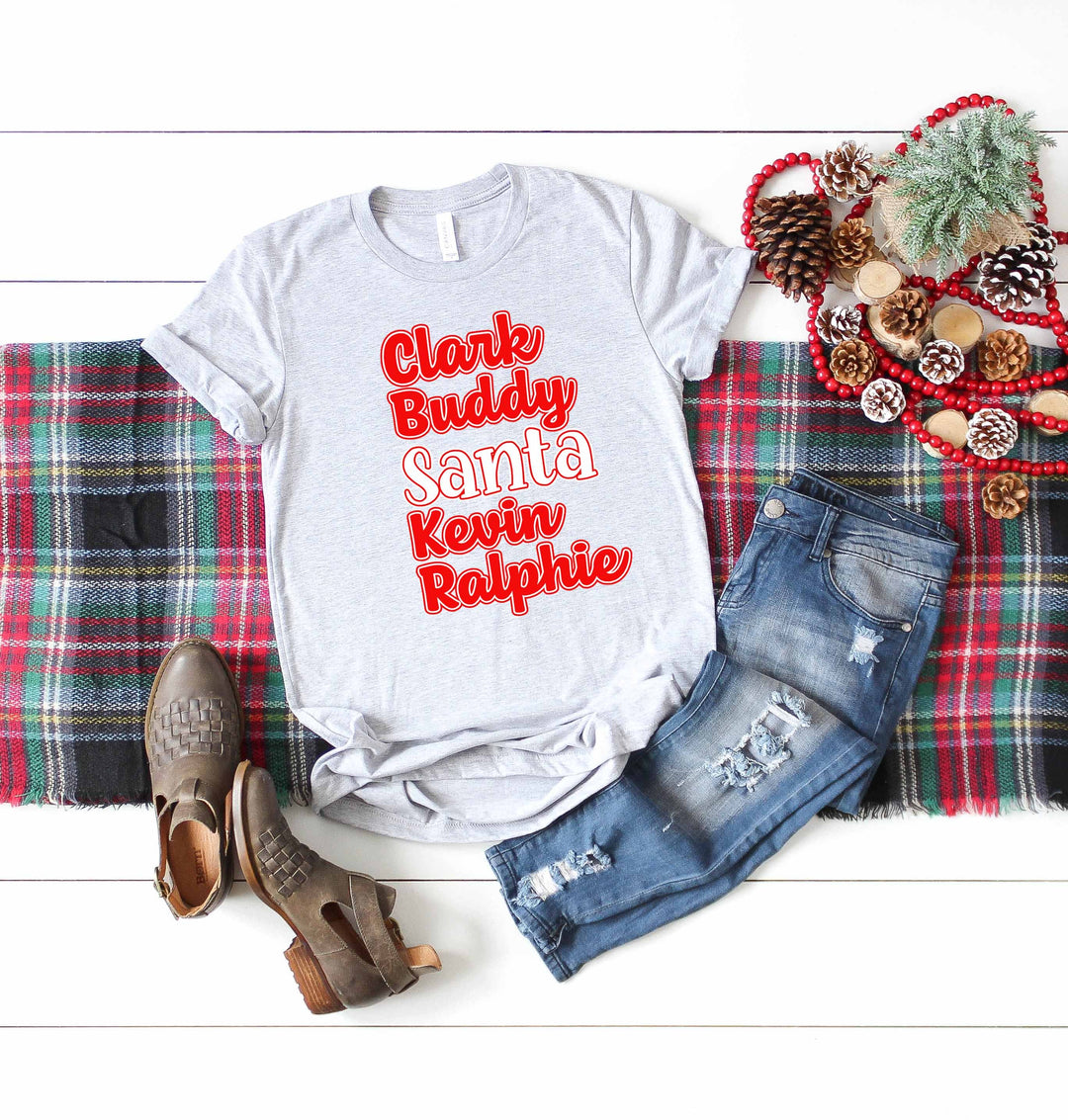 Clark Buddy Santa Kevin Ralphie Christmas Digital Design File