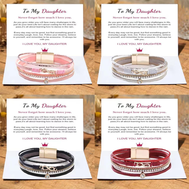 Random To My Daughter Bracelet
