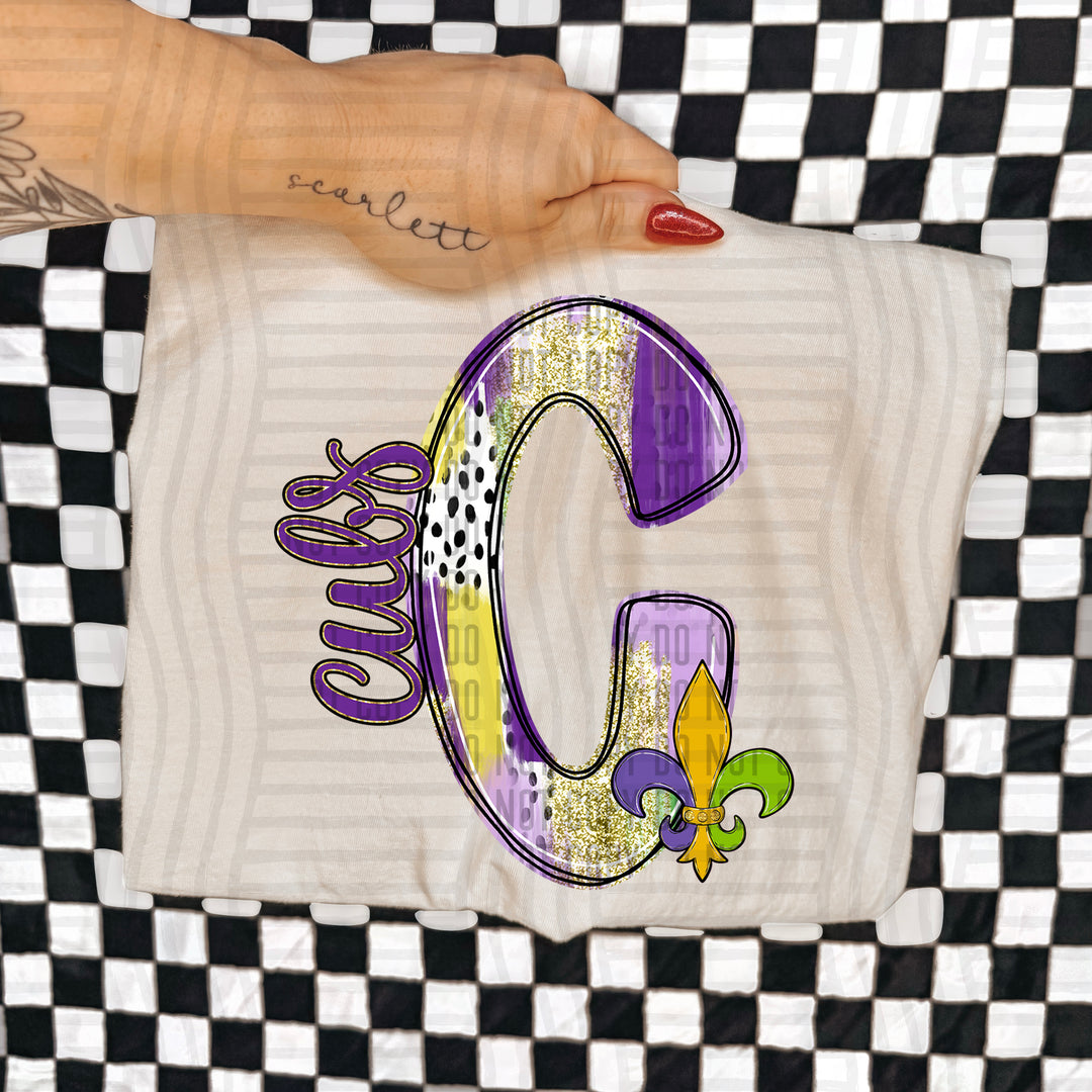 Mardi Mascots DTF Print