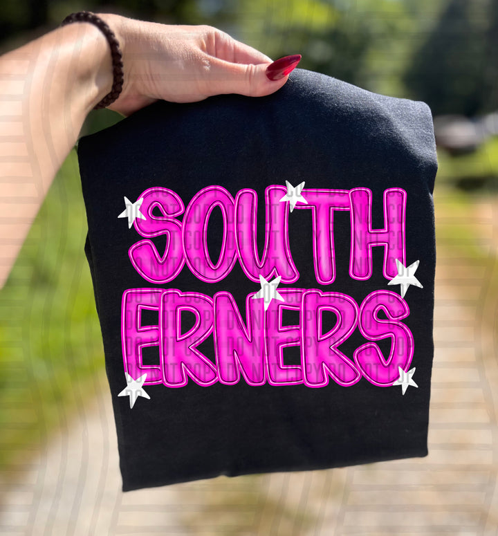 Pink And Preppy Split DTF Print