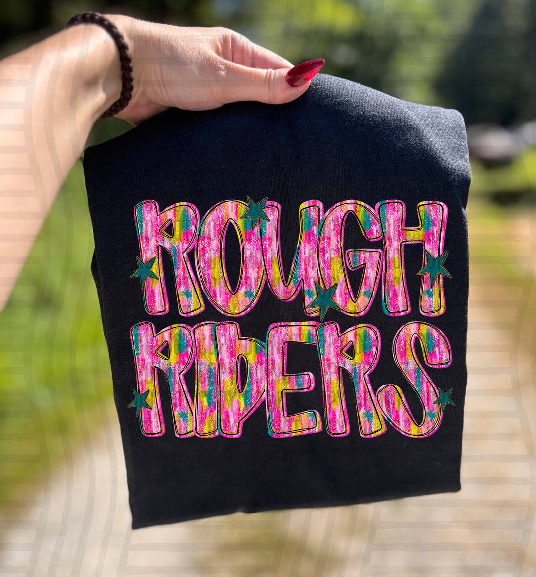 Holiday Brushstroke DTF Print