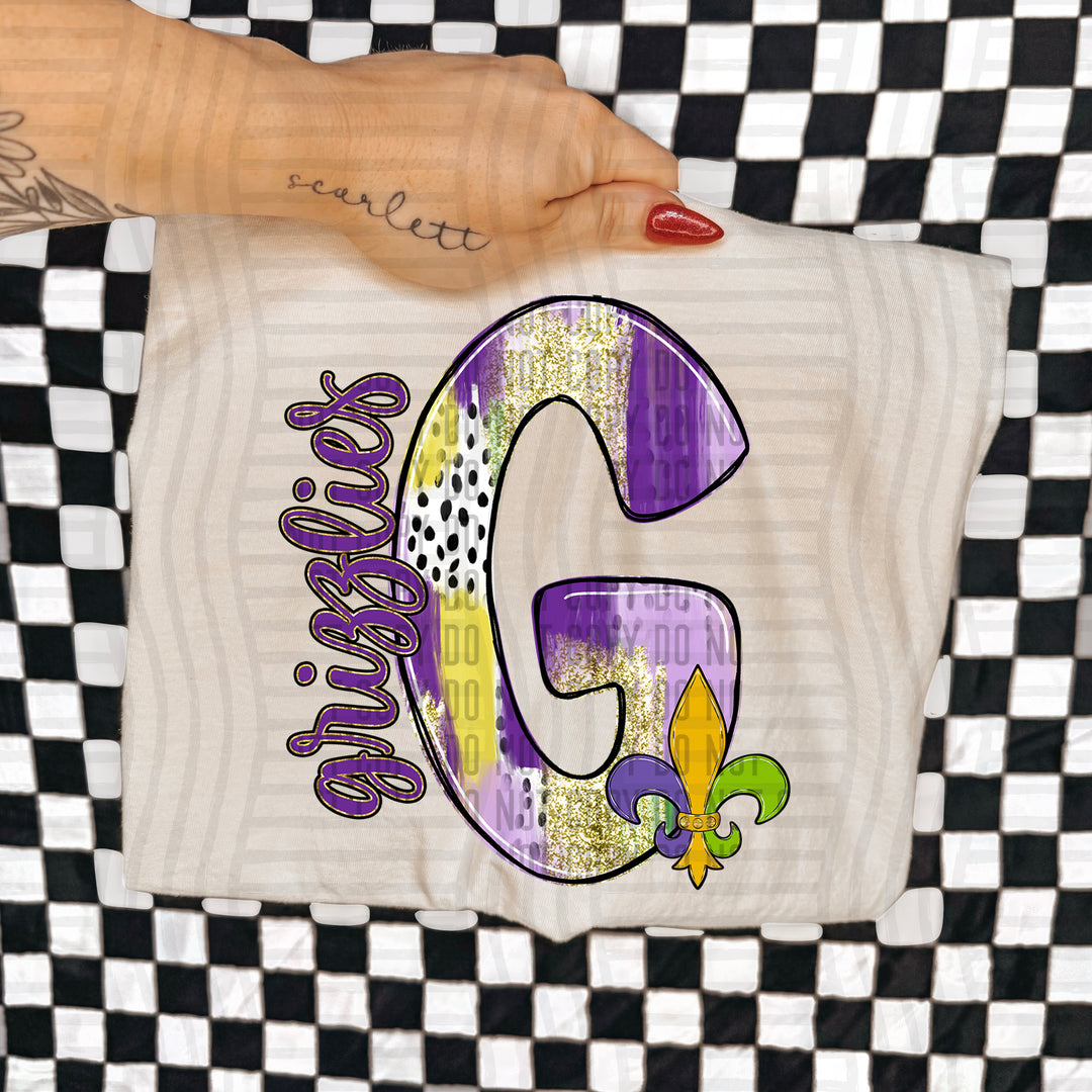 Mardi Mascots DTF Print