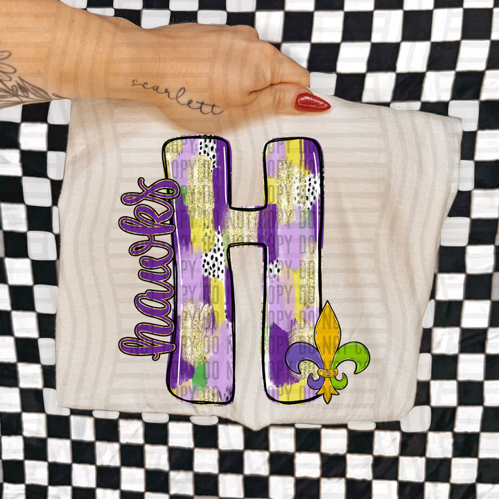 Mardi Mascots DTF Print