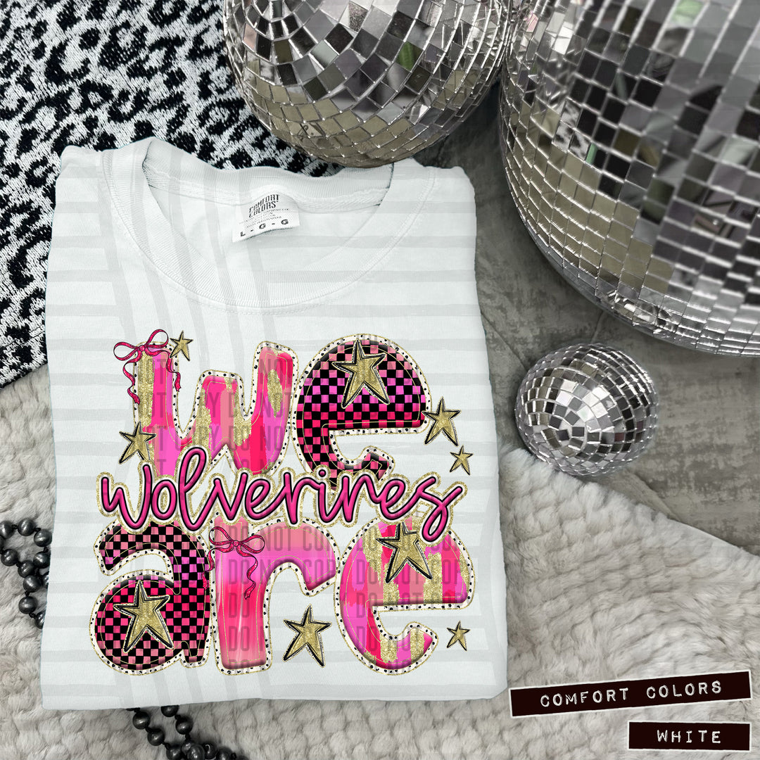 Pink We Are DTF Print