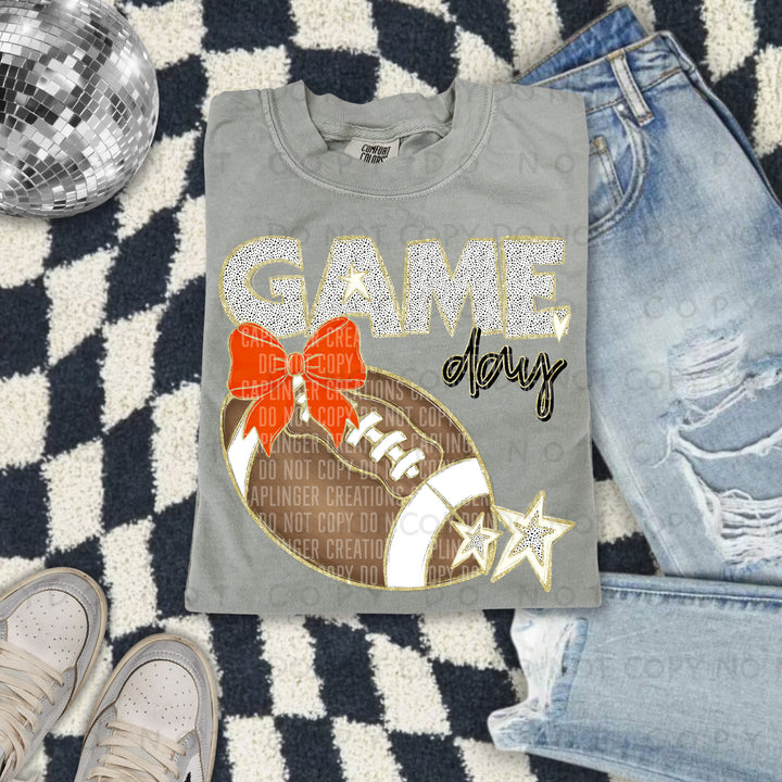 Game Day Football DTF Print