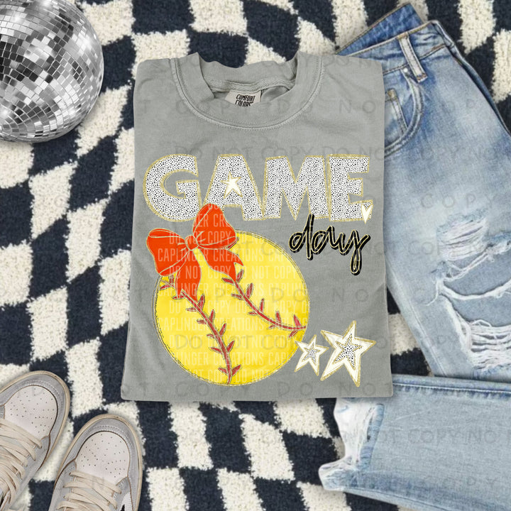 Game Day Softball DTF Print