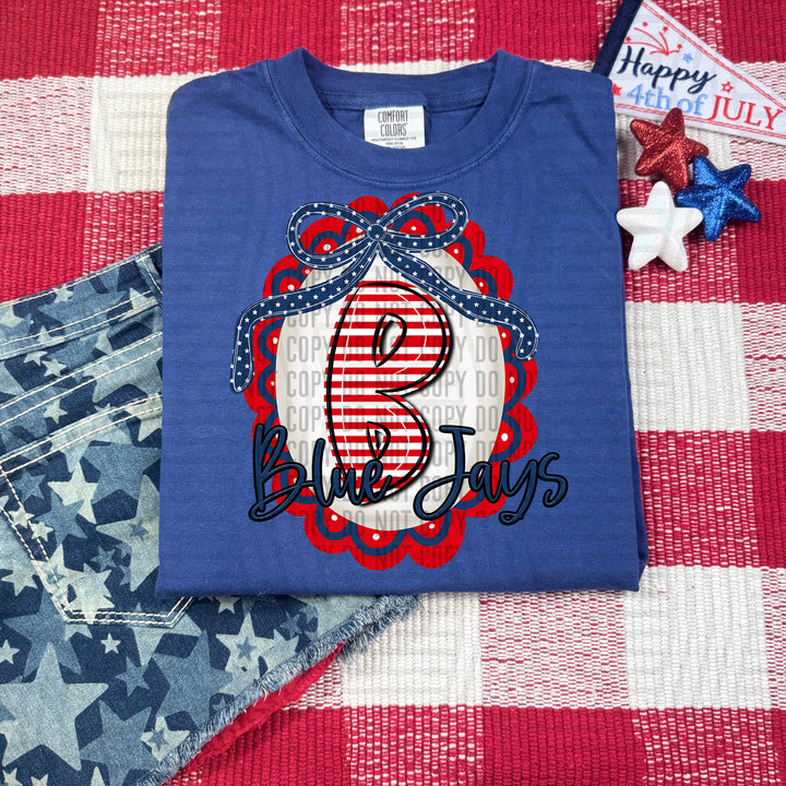 RWB Framed DTF Print