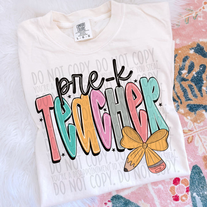 Teacher DTF Print