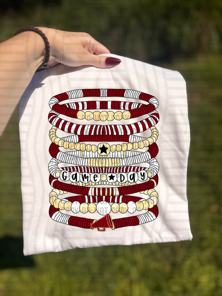 Megaphone Bracelets DTF Print