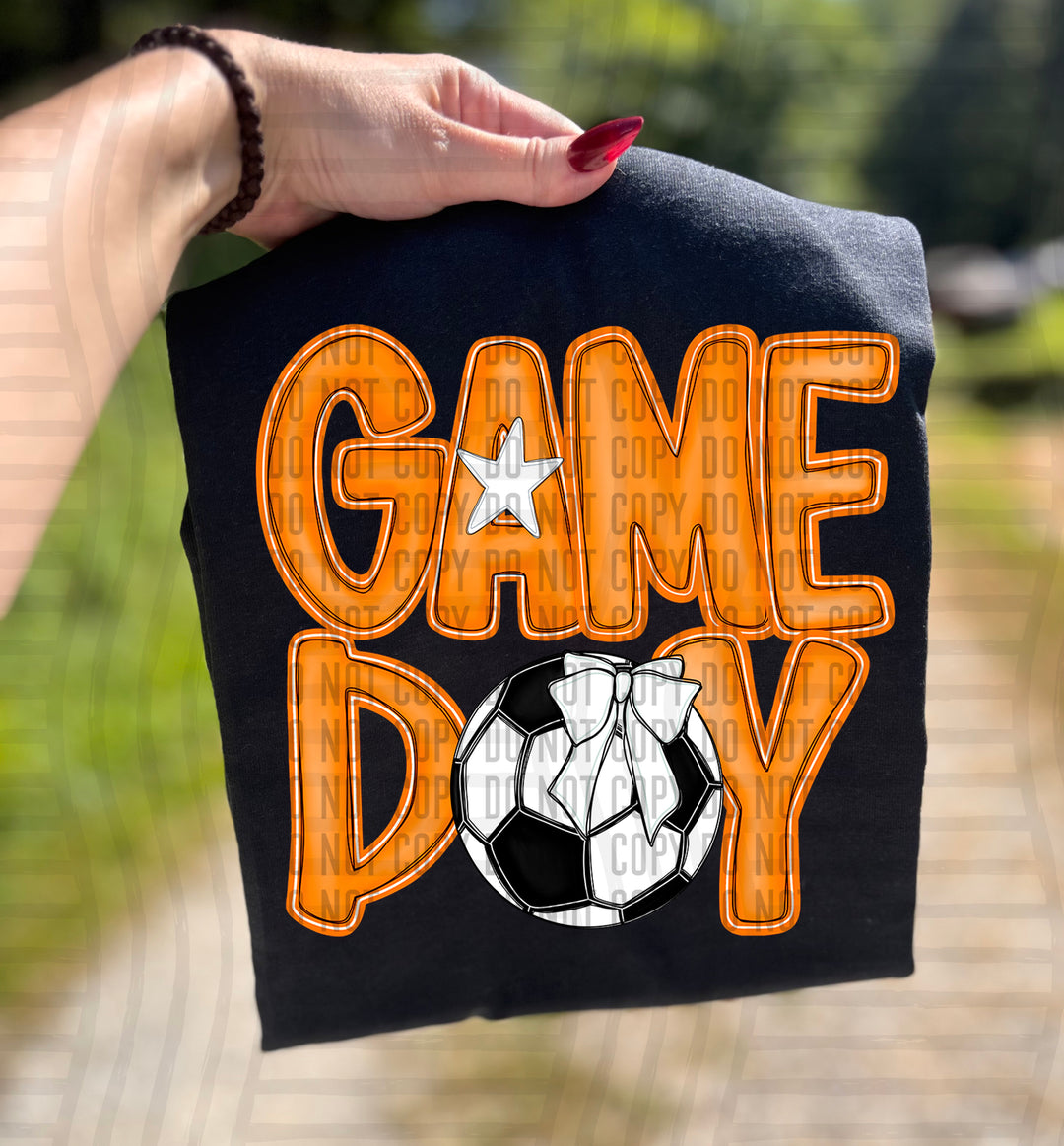 Game Day Soccer DTF Print