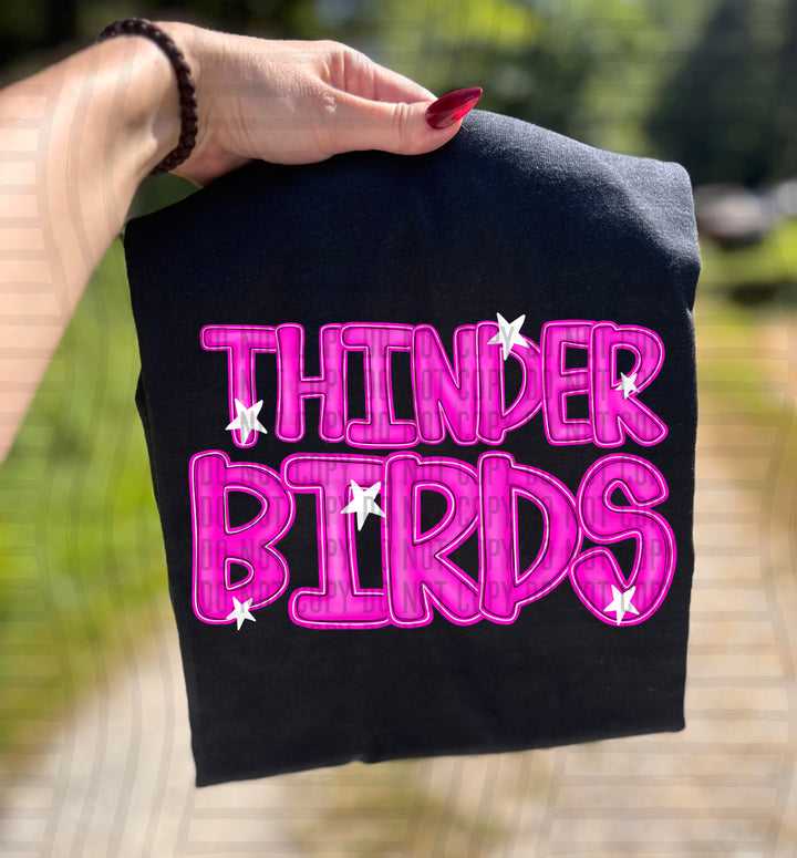 Pink And Preppy Split DTF Print