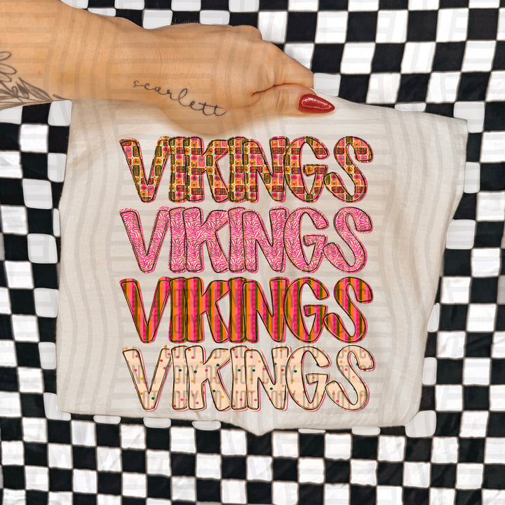 Holly Jolly Cheer Stacked DTF Print