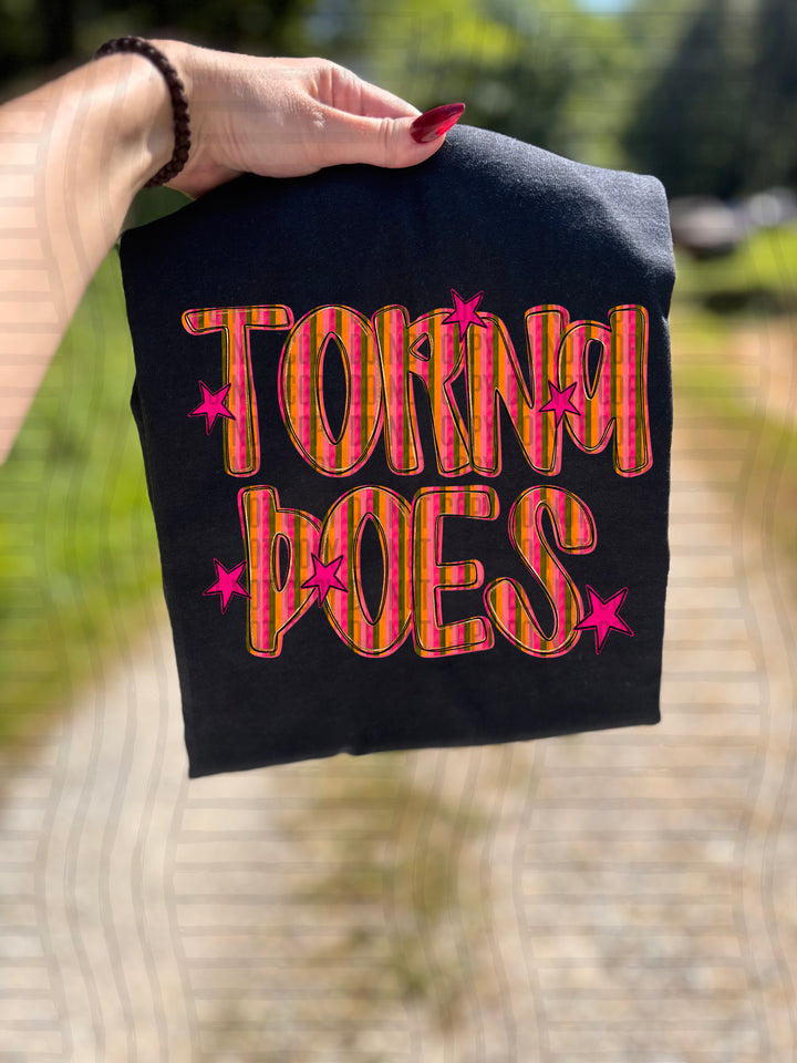 Holly Jolly Cheer Striped DTF Print