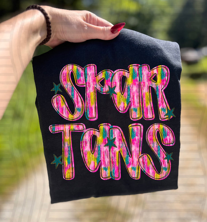 Holiday Brushstroke DTF Print